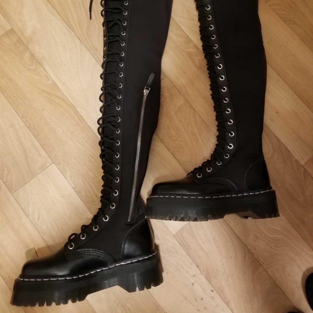 Dr. Martens thigh high aggy
